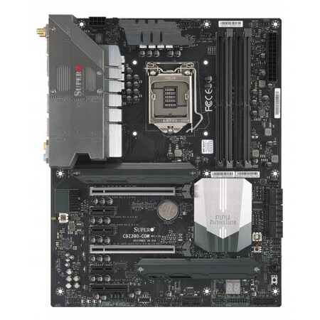 Supermicro LGA1151/ Intel Z390/ DDR4/ SATA3&USB3.1/ 2GbE/ ATX Motherboard MBD-C9Z390-CGW-O